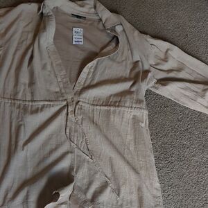 INC International Concepts Tan Jumpsuit